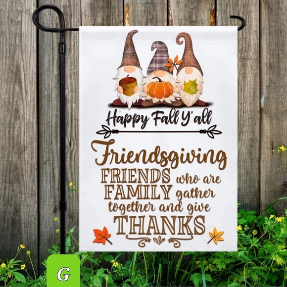 Yard Garden Flags Fall Autumn Thanksgiving NWT - CHOOSE 1 - Picture 8 of 8